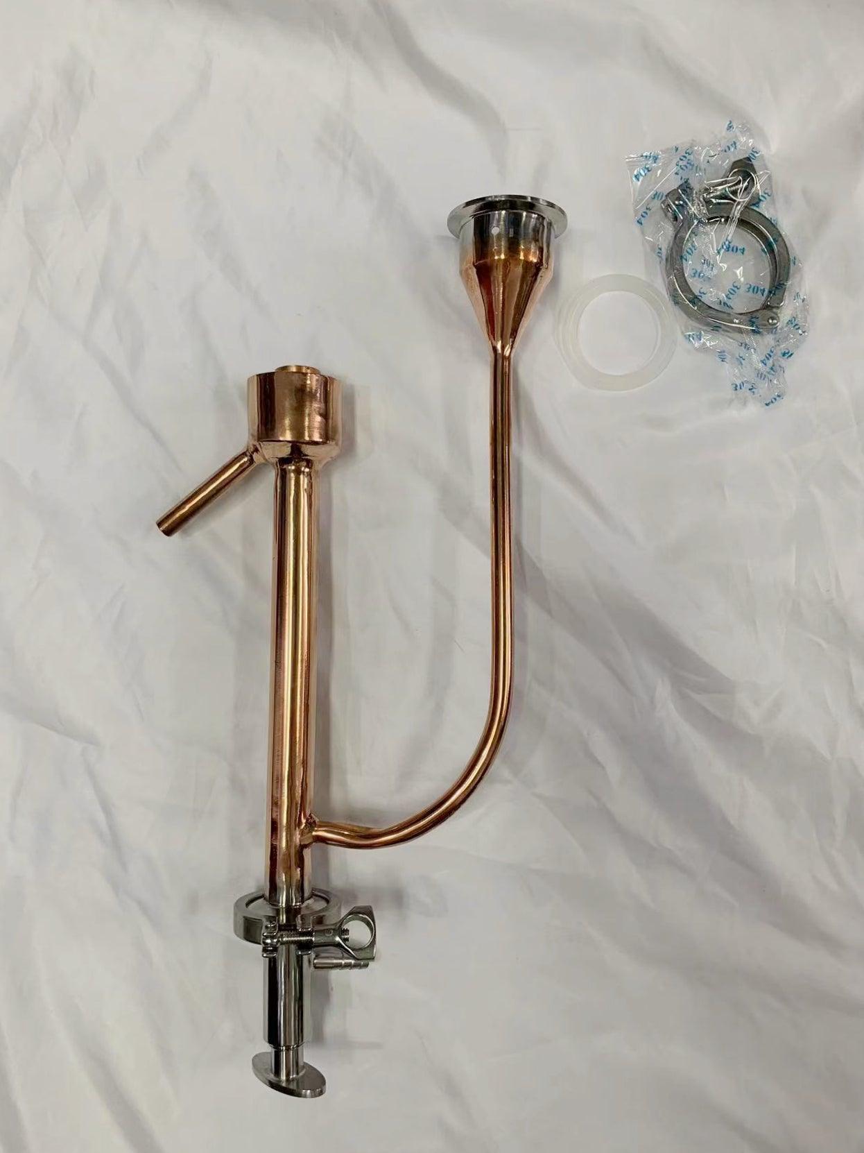 Copper Proofing Parrot InLine 2“ Tri Clamp OakStills
