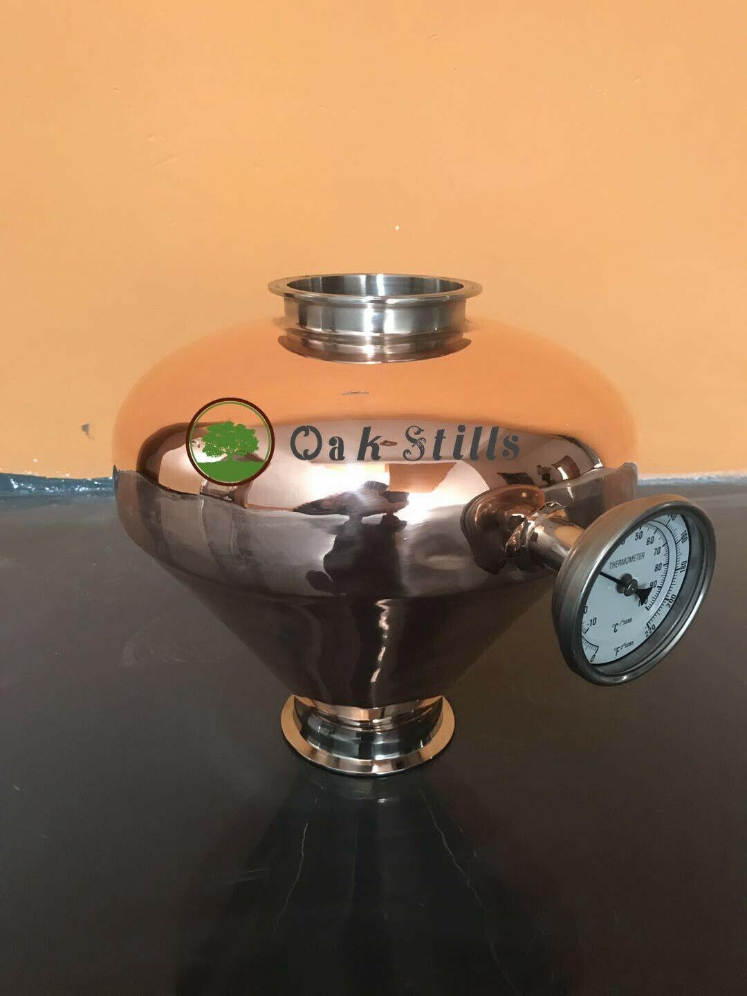 2" 3" 4" Copper Helmet, Copper Onion Head for Whiskey OakStills