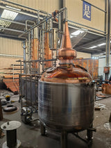 Copper Gin Vodka Whiskey Still 1000L 12 Plate - OakStills