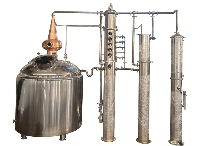 Stainless Steel Commercial Alcohol Distillery Equipment Gin Vodka ...