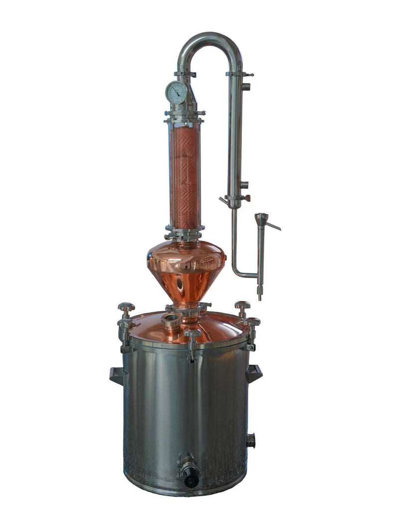 26 Gallons Copper Pot Still For Whiskey, Rum, Essential oils