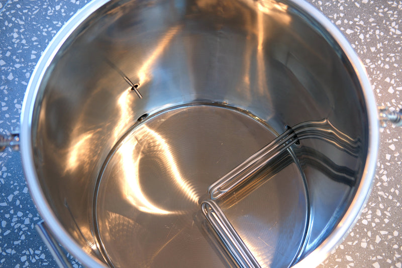 26 Gallons Stainless Steel Distilling Pot with Copper Lid