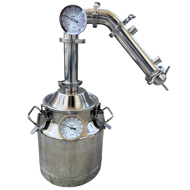 10 liters Home Alcohol Moonshine Still with Pot Still Column – OakStills