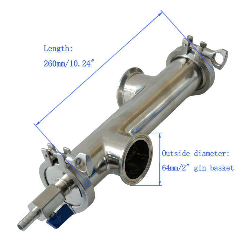 2 inch Stainless Steel / Copper Gin Basket Aroma Basket