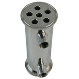 2.5" Stainless Steel Dephlegmator / Condenser for Moonshine Reflux Still Column