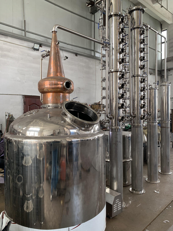 200 Gallons / 800L Commercial Alcohol Distillery Equipment Gin Vodka - OakStills