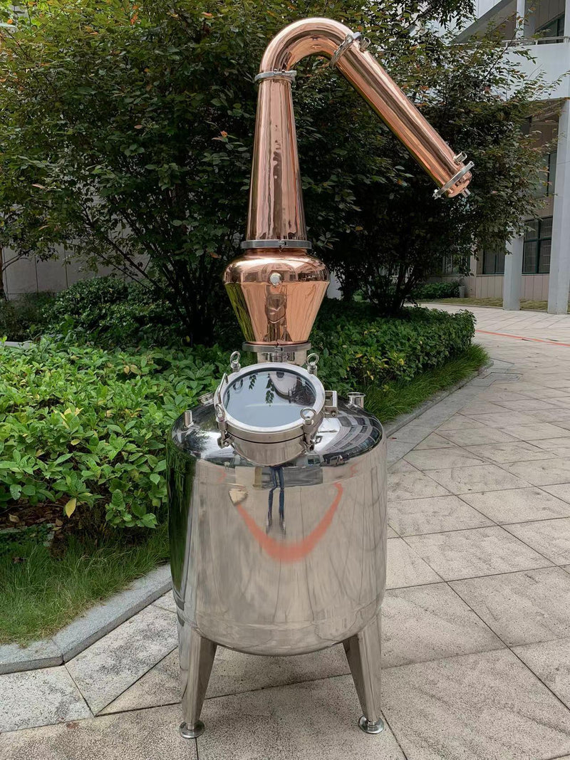 200l plant pot 200l 8 inch Copper Pot Still Whiskey Brandy Grappa Distiller – OakStills