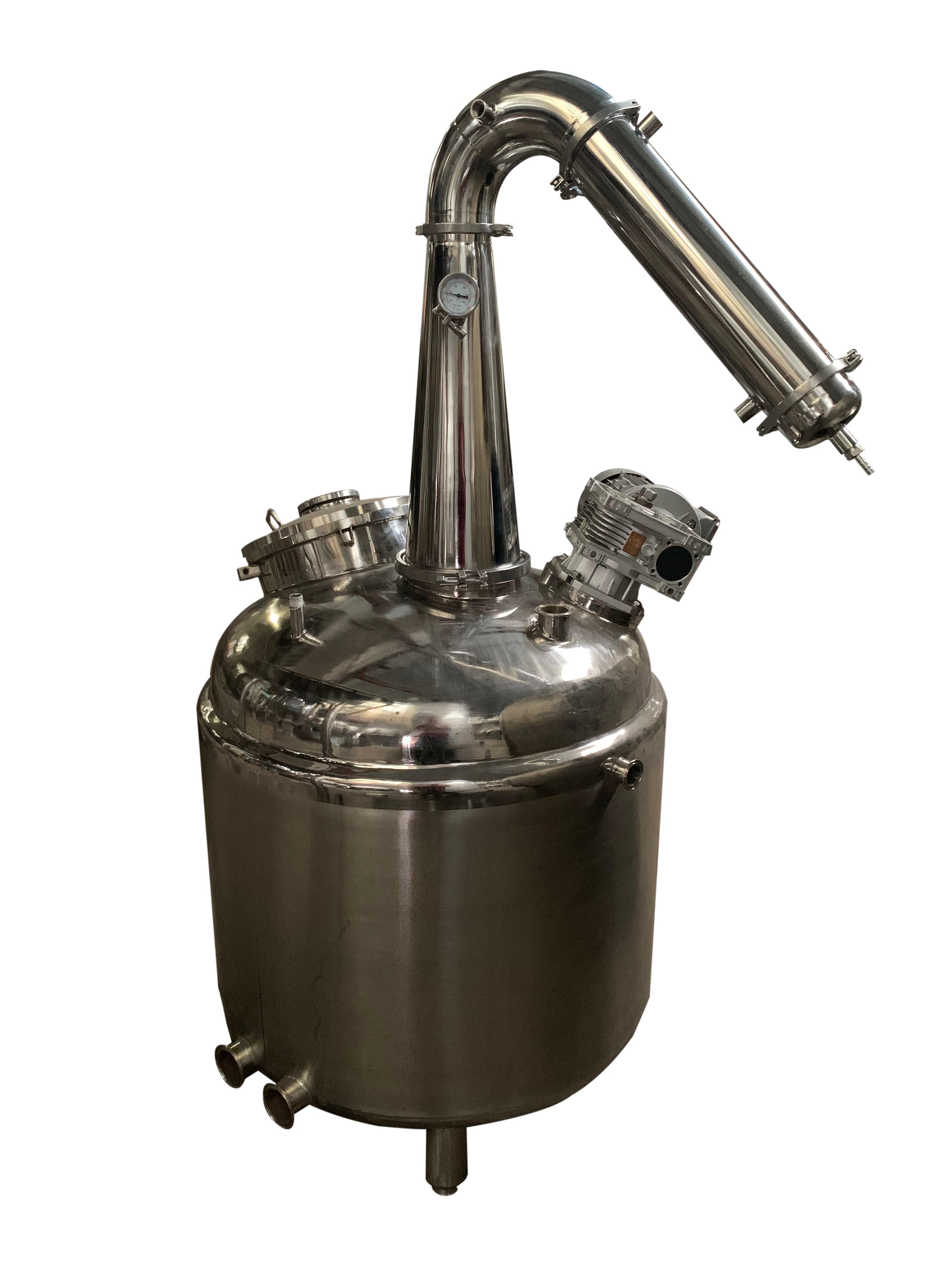 300L Jacketed Pot Still Essential Oil Distiller Micro Disillery OakStills