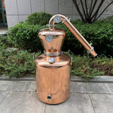 Copper Pot Still with Helmet