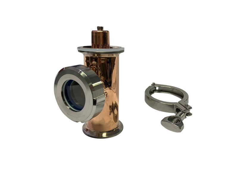 2 Inch Splanch 2 inch Copper Reflux Section with Bubble Plate – OakStills