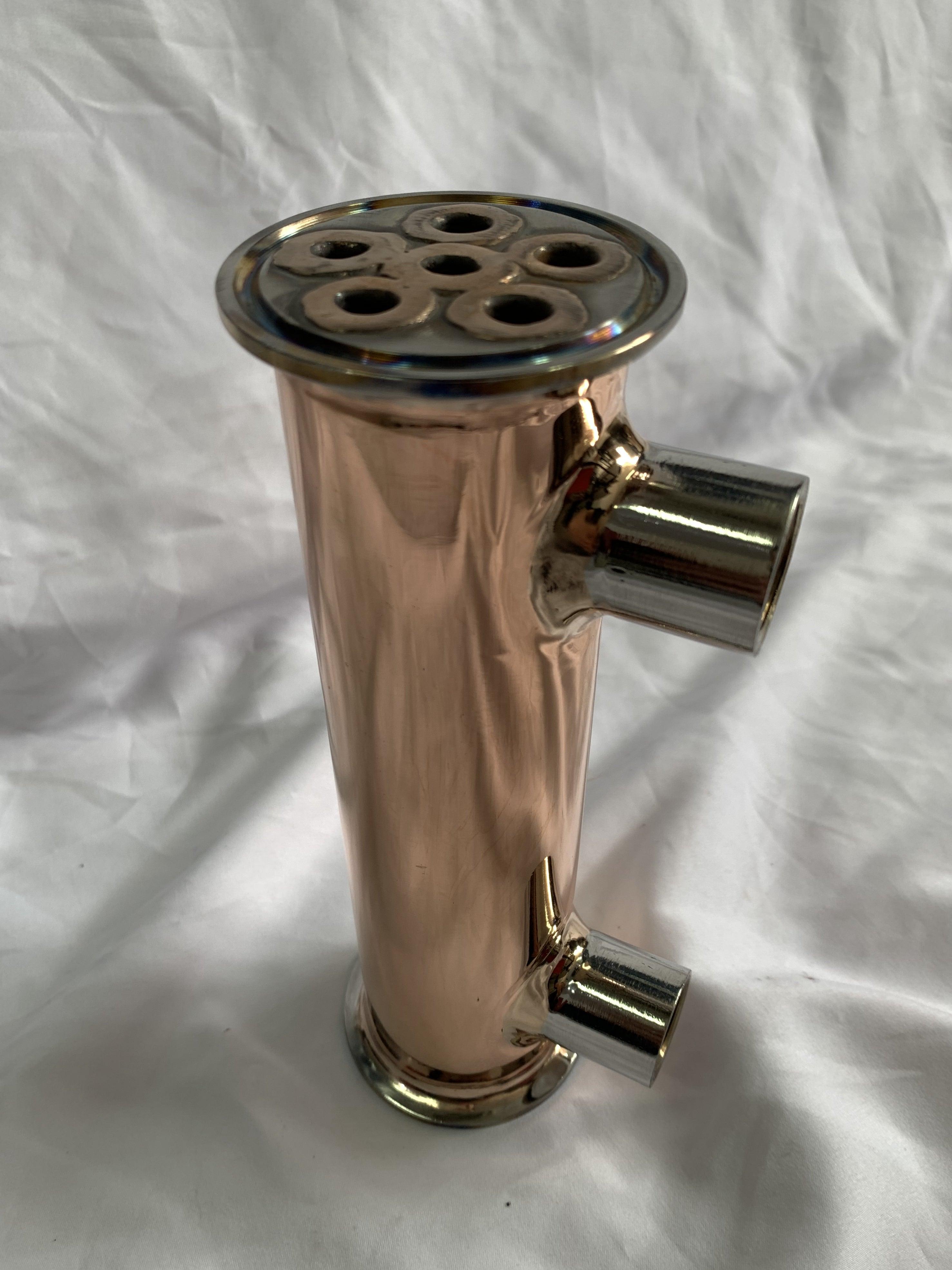 Deflagmator 2 inch copper condenser / Dephlegmator – OakStills