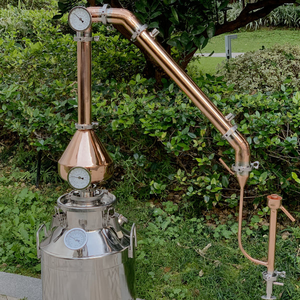 2" Moonshine Copper Colume Pot Still with Helmet