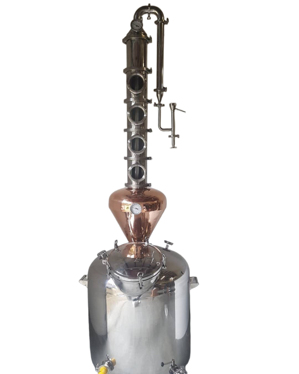300Lt 6 inch 4 Plates SS Reflux Still with Whiskey Helmet