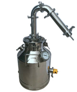 30Lt / 8 Gallon Still Boiler with 2 inch Pot Still Column