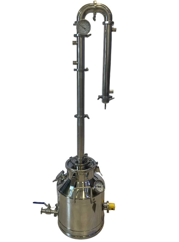 Lab 2 Still 8 Gallons / 13 Gallons 2 inch Column Moonshine Still – OakStills