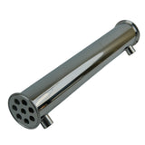 Condensador de escopeta de acero inoxidable de 3 pulgadas (500 mm de largo)