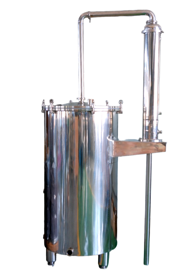 500l Essential Oil Still Non Jacketed with Basket