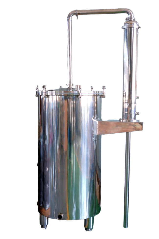 500l Essential Oil Still Non Jacketed with Basket