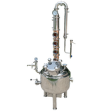13 Gallons Double Walled 4" Copper Column Still Vodka Whiskey Gin Brandy Distiller