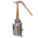 8 Gallons / 13 Gallons 4 inch Copper Pot Still
