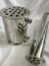 Alambic Baine Marie à double enveloppe avec colonne en cuivre de 15 cm (6"), 100 l/200 l/300 l/400 l/500 l