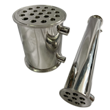 6 inch 4 Sections Copper Modular Reflux Still Column / Flute Column