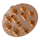 Copper Bubble Plate with Gasket