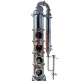 6 inch 4 Sections Copper Modular Reflux Still Column / Flute Column