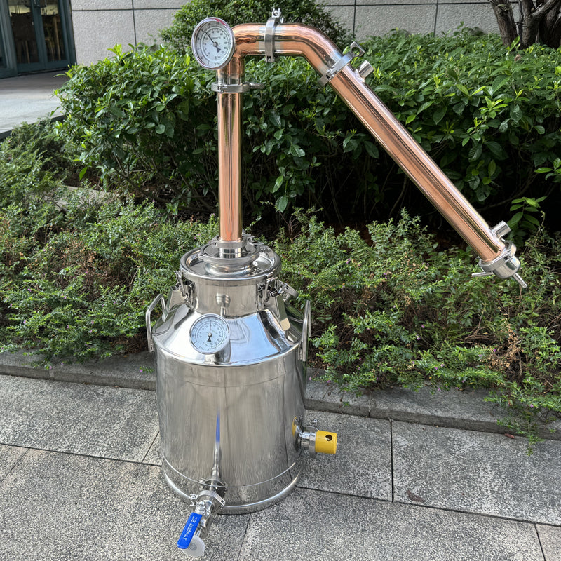 8 Gallons / 13 Gallons 2 inch Copper Pot Still