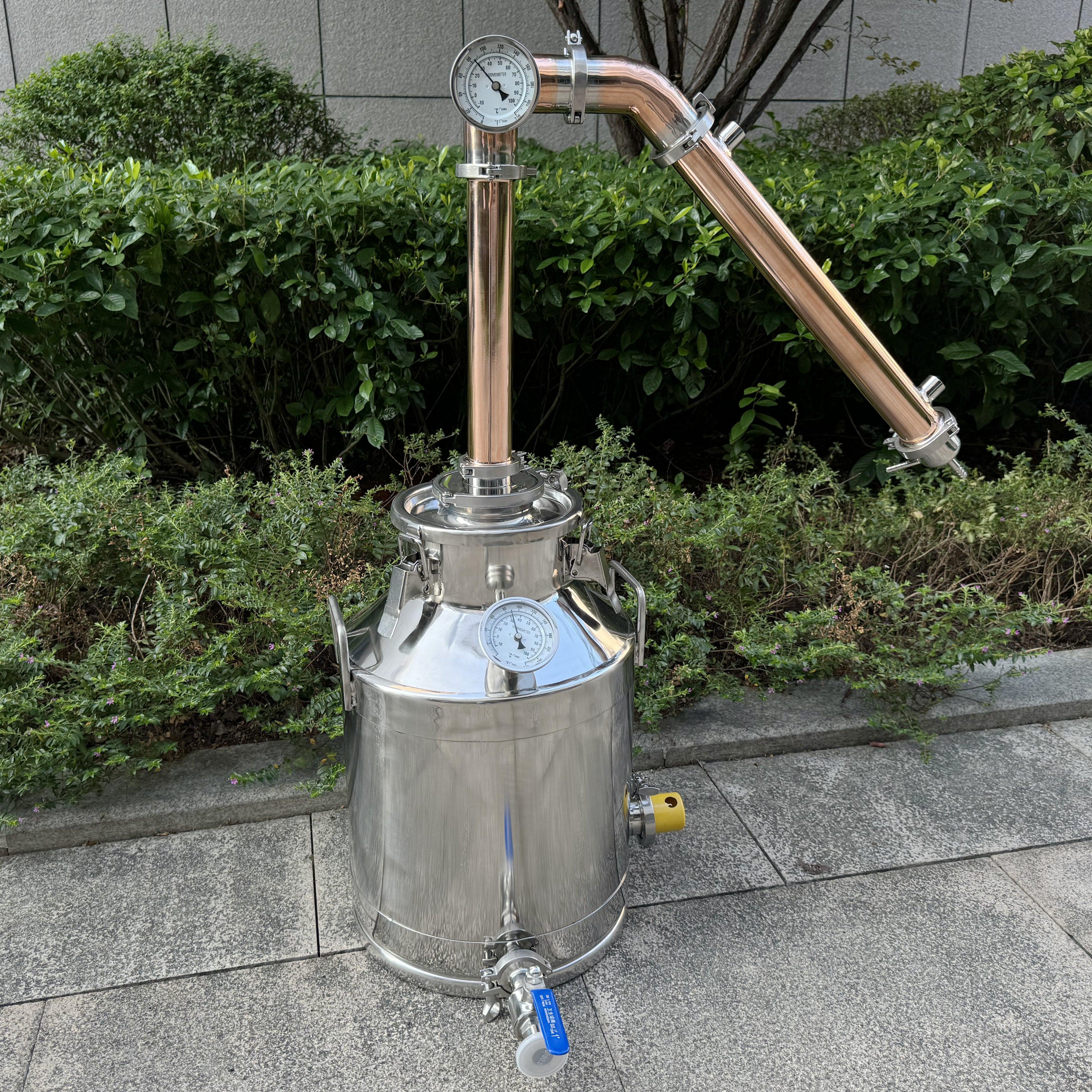 8 Gallons / 13 Gallons 2 inch Copper Pot Still OakStills