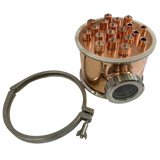 8 inch 4 Plate Copper Still Column Vodka Whiskey Distilling