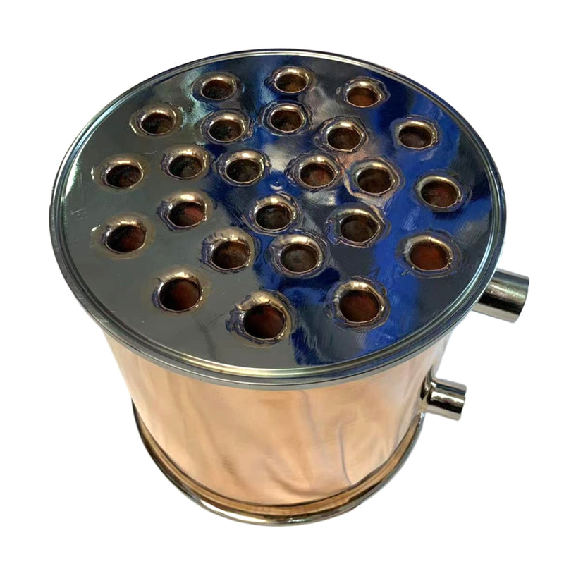 8 inch Copper Dephlegmator for Reflux Still Columns