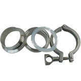 Tri Clamp Ferrules Kit with Clamp, Silicone Gasket
