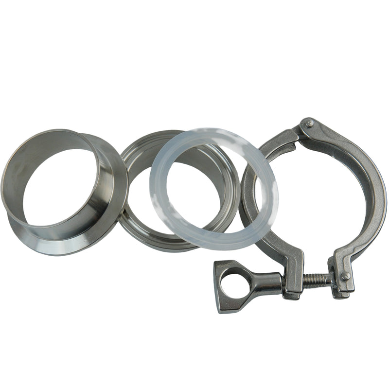 Pince De Compression 4 Pouces – Acier Inoxydable, Tri-pince, Pour Tube, USA