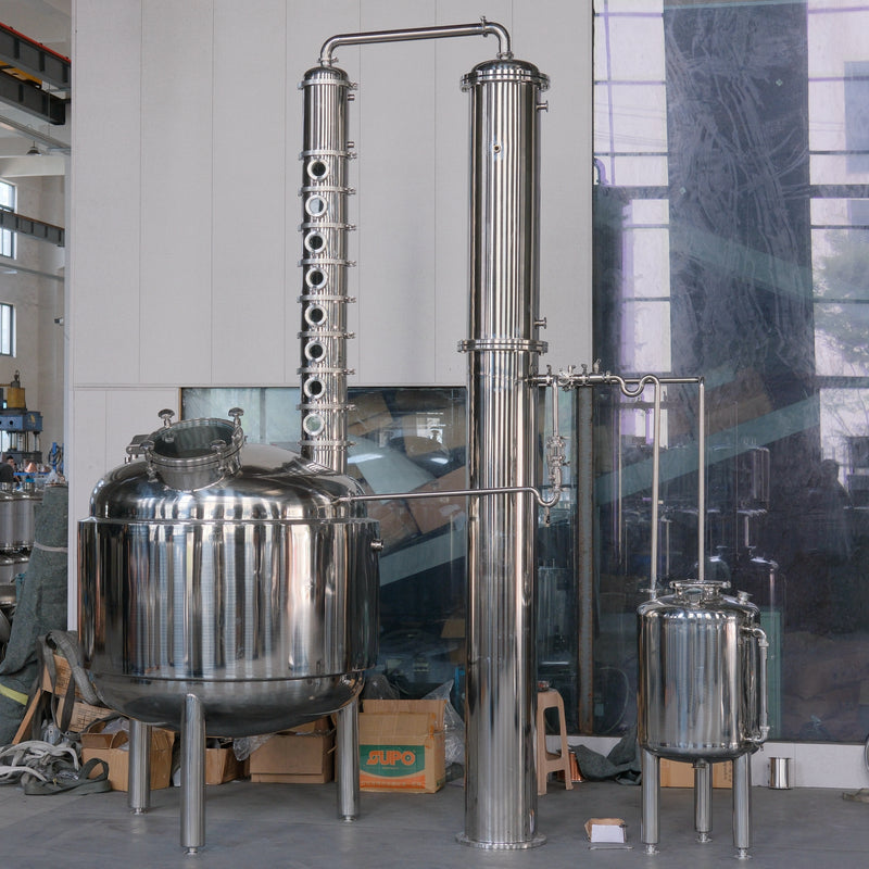 Sludge Still 1000L Commercial Methanol Vacuum Still – OakStills