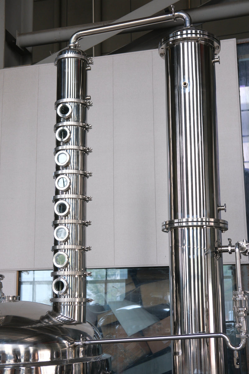 Sludge Still 1000L Commercial Methanol Vacuum Still – OakStills