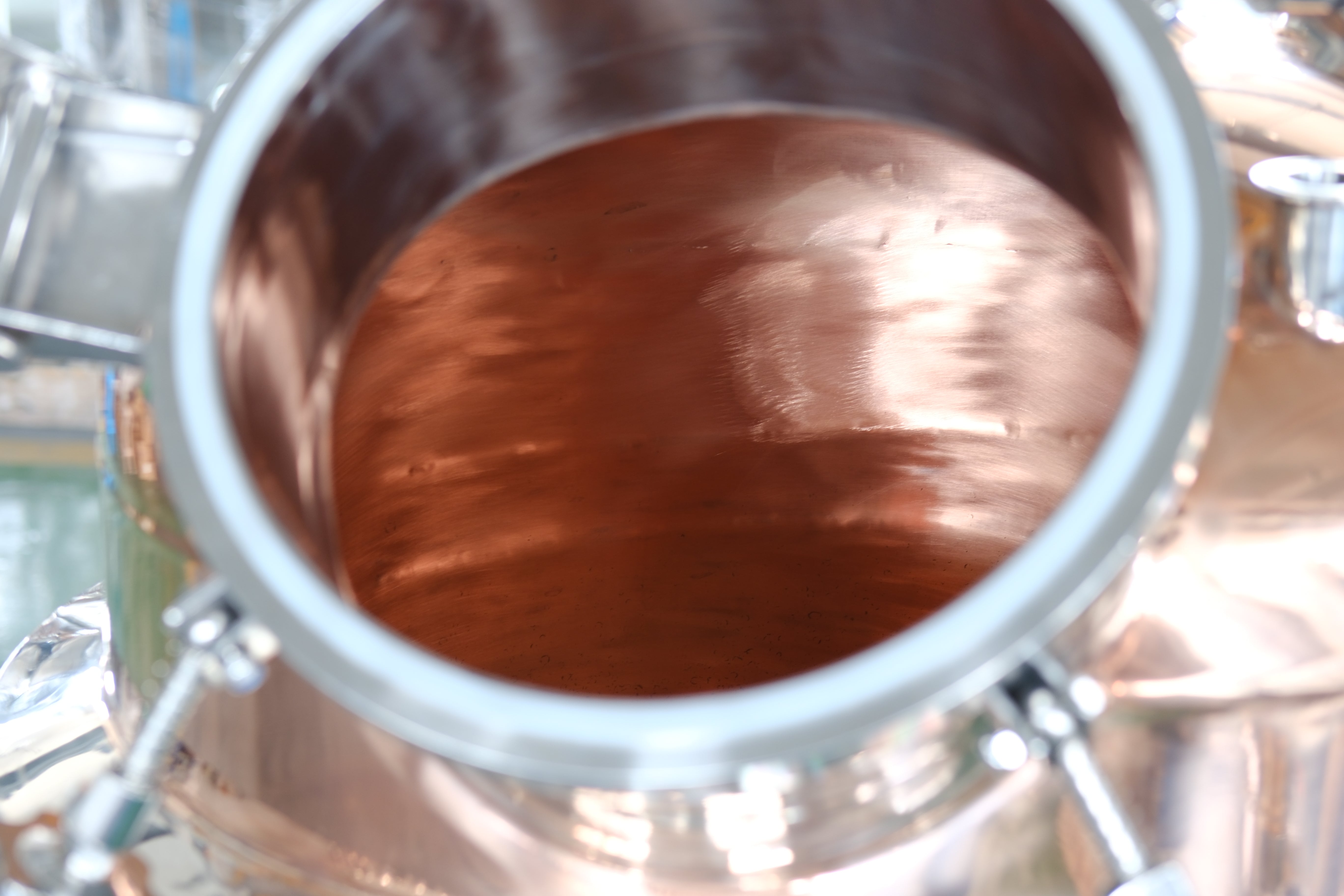 Copper Distillation Boiler Double Jacketed with Insulation Layer ...