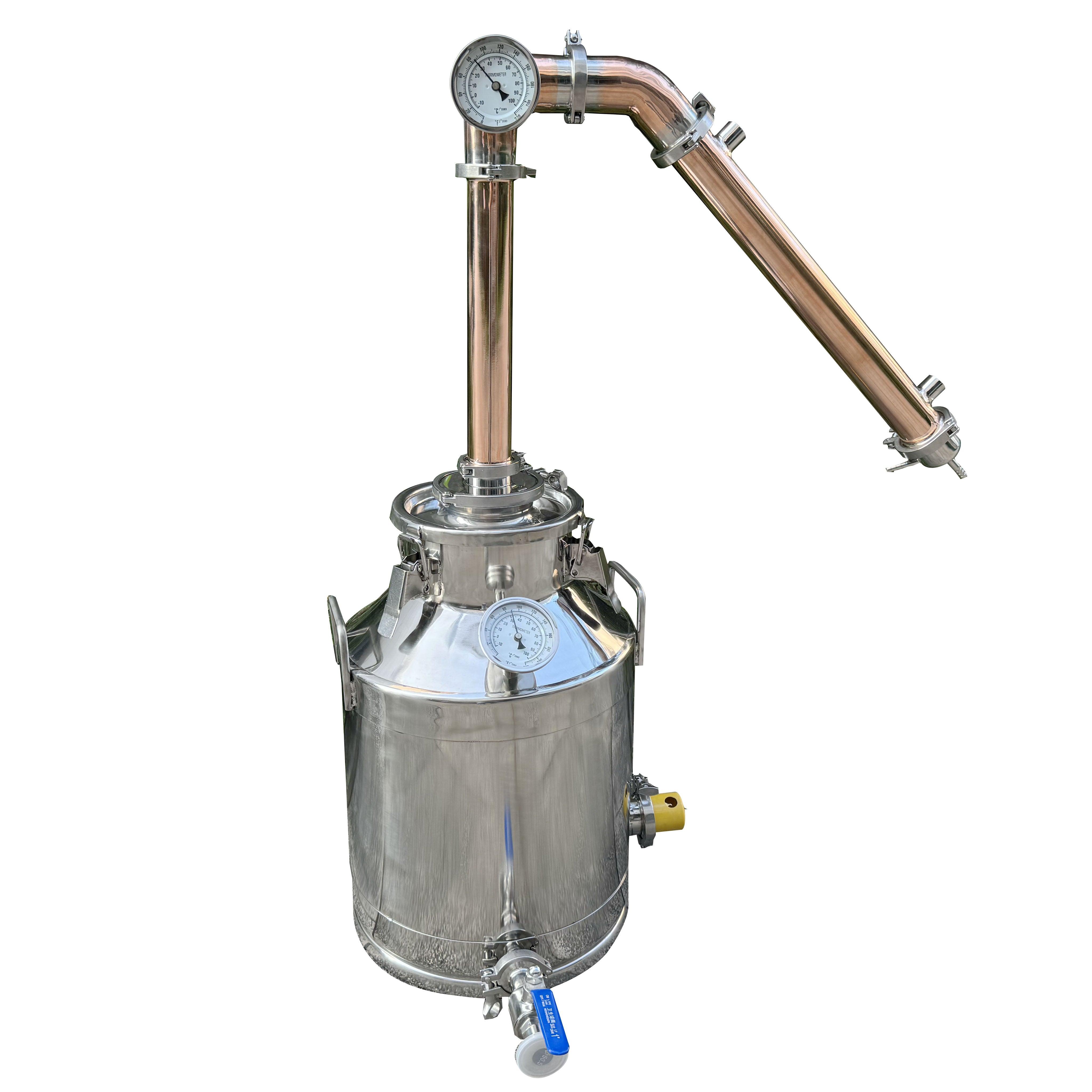 8 Gallons / 13 Gallons 2 inch Copper Pot Still OakStills