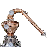4 inch Copper Pot Still with Helmet for Whiskey, Brandy