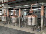 Copper Jacketed Pot Still Alcohol Distilling