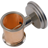 Copper Spool with Dial Thermometer