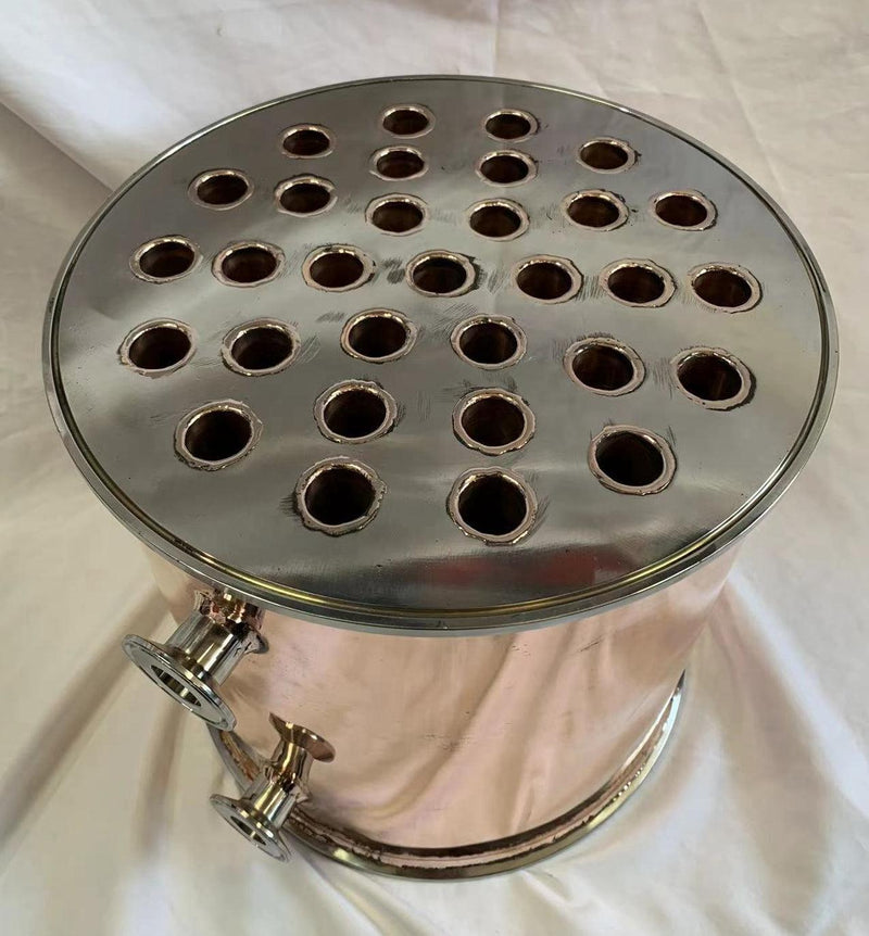 Deflagmator 12 inch Copper Dephlegmator Alcohol Distilling – OakStills