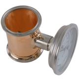 Copper Spool with Dial Thermometer