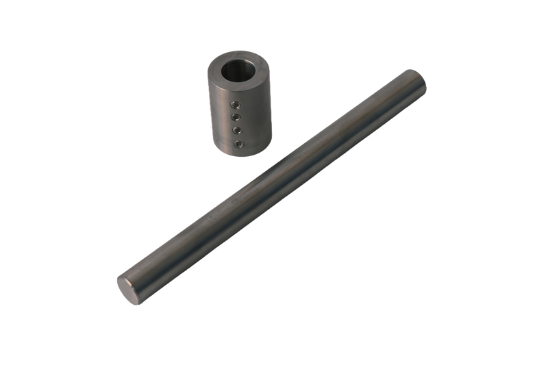 Agitador de abrazadera triple de 2", 0,25 kW, 110 V/220 V, monofásico, con extensión