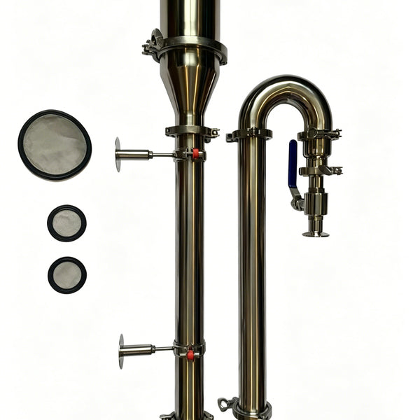 Stainless steel carbon filter / Charcoal filter for alcohol