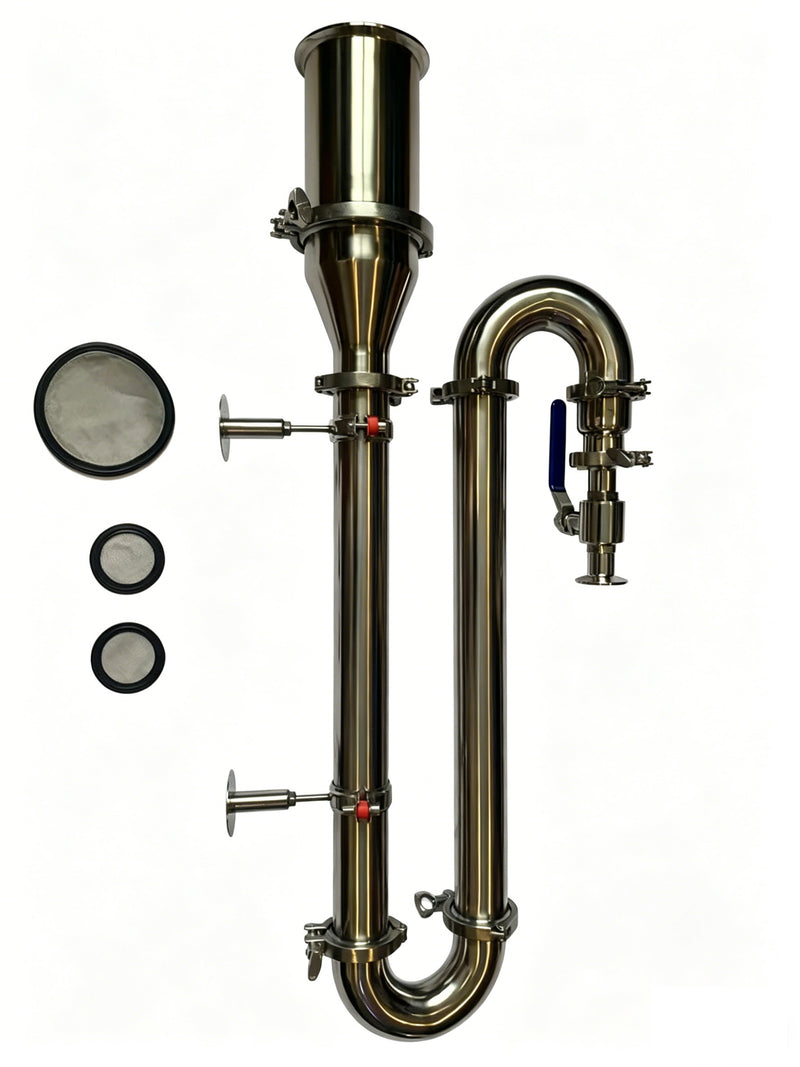 Stainless steel carbon filter / Charcoal filter for alcohol