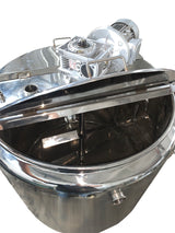 Stainless Steel Jacketed Mixing Kettle with Agitator/Stirrer