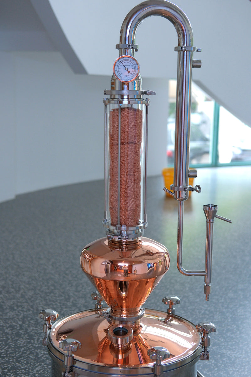 26 Gallons Copper Pot Still For Whiskey, Rum, Essential oils
