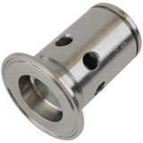 Válvula de alivio de presión de acero inoxidable de 1,5 pulgadas y 2 pulgadas con abrazadera triple de 1 bar