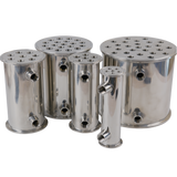 Stainless Steel Dephlegmators (8" L)